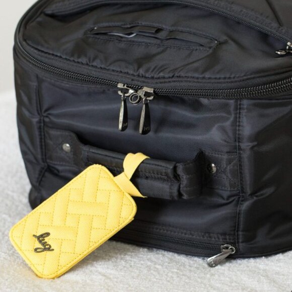 LUG Baggage Claim Luggage Tag 2pc Set - Zebra Sand - Picture 3 of 5